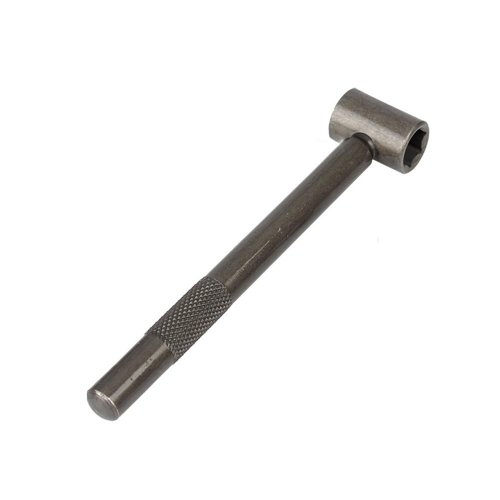 Ventil-Einstellwerkzeug für Motorradmotoren, Vierkant-Innensechskant, T-Schlüssel, Ventilschraubenschlüssel, 8 mm, 9 mm, 10 mm, Fühlerlehre 0,02 bis 1 mm