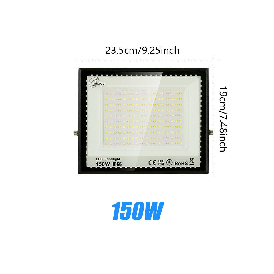 10-300W Led Flood Light IP66 Waterproof AC 220V AC110V Outdoor Floodlight Spotlight LED Reflector Street Lamp Wall Lights