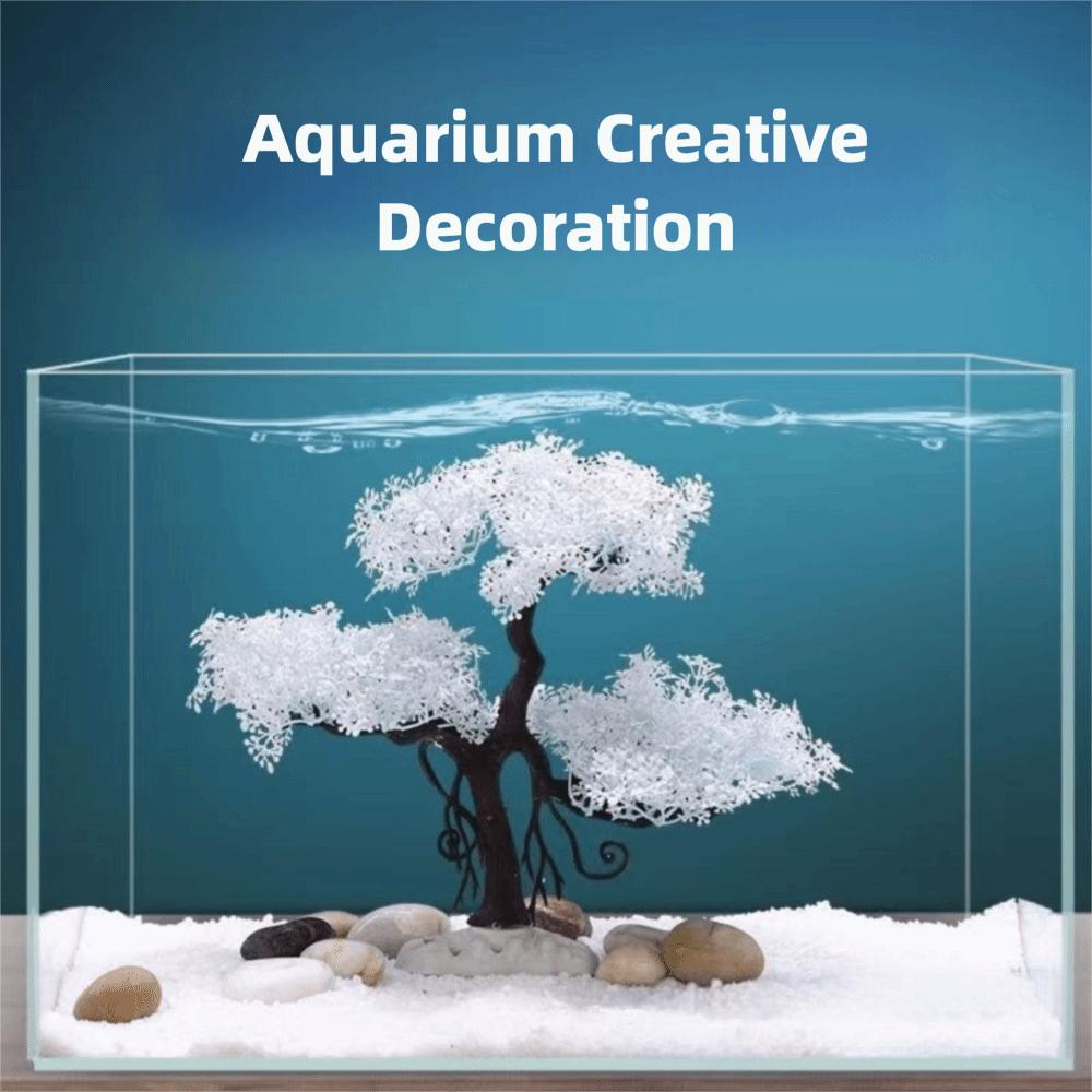 New Realistic Aquarium Fish Tank Decoration Creative Beautiful Aquarium Ornament Fish Tank Decor Pet Fish Habitat