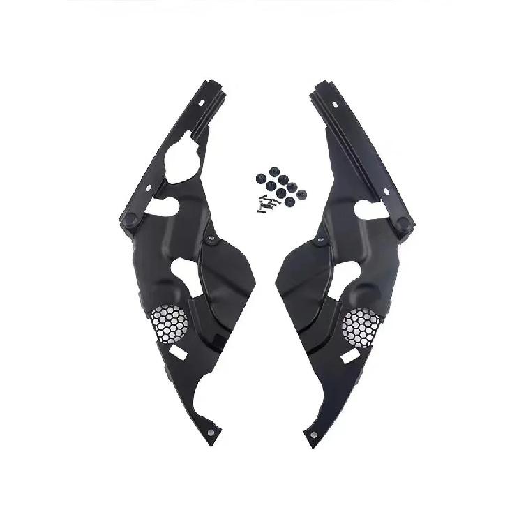 

For Bmw 3 Series Accessories Headlight Protection Cover ABS G20 Engine Compartment Headlight Guard чорний