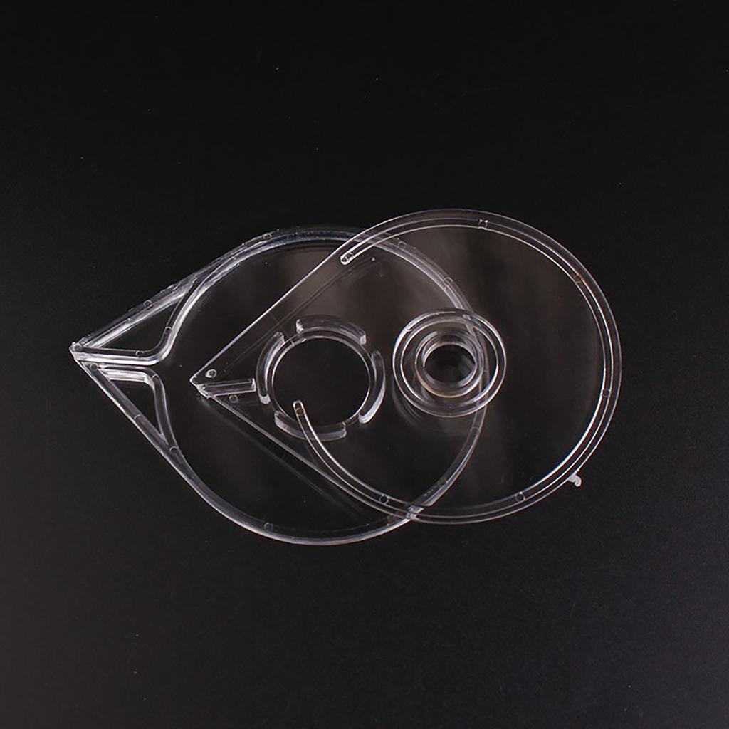 Nail Designs Striping Tape Roller Case Plastic Nail Tape Holder Nail Art Storage Box for Professional and Home Use
