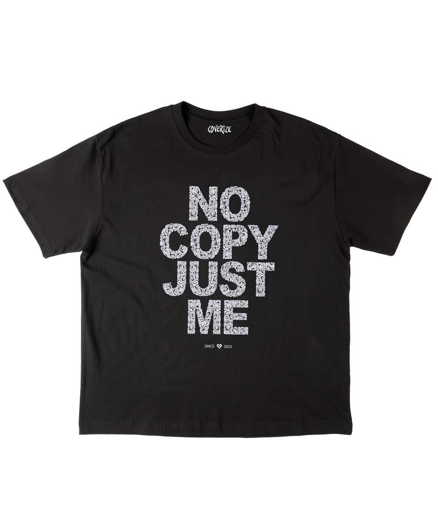 Keobeolaijeu Embroidered Font Tee (Black)