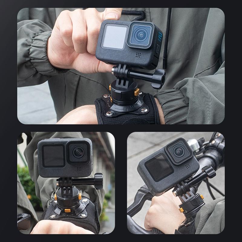 Magnetic Quick Release Wrist Mount for GoPro, DJI, Insta360 Action Cameras | POV Recording