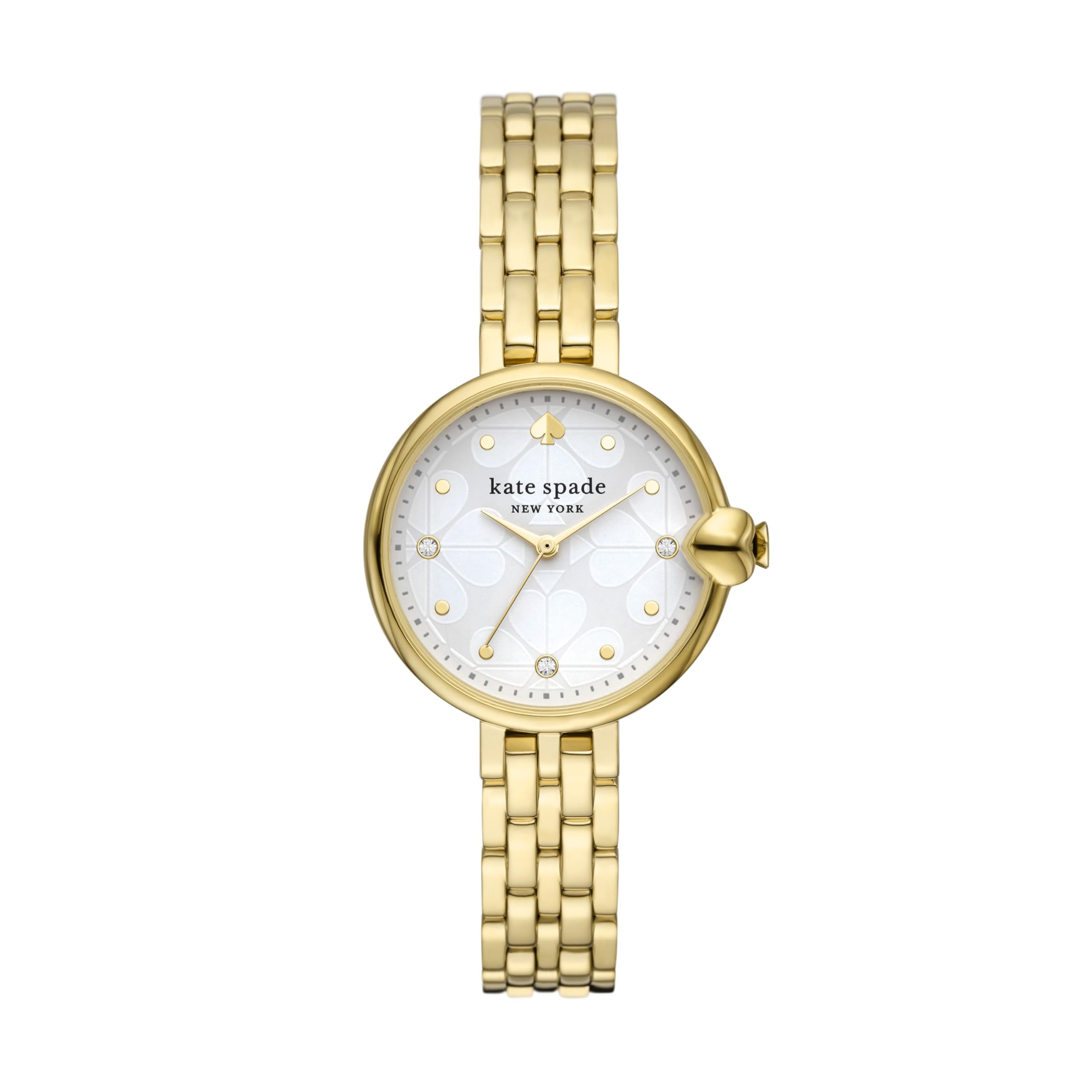 

Kate Spade New York Chelsea Park Alloy KSW9073 Women s Three-Hand Gold-Tone Watch, золотой