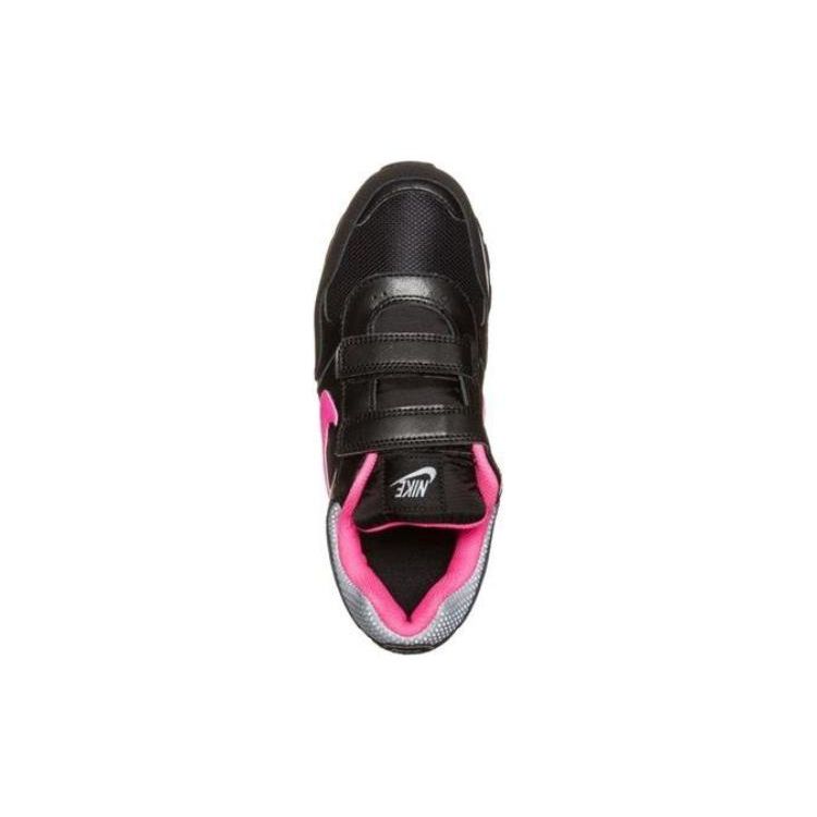 Nike MD Runner 2 Non-Slip Durable Lightweight Low-Top Running Shoes Kids Sneakers Black Pink 652967-061