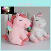 Peluche Licorne Arc-en-ciel Avec Lumières LED Cadeau Parfait Pour Enfants Et Adultes