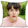 Song Kang Pillowcase Bedroom Home Decorative Gift Pillow Cover Square Zipper Pillow Cases Satin Soft Fabric 0209