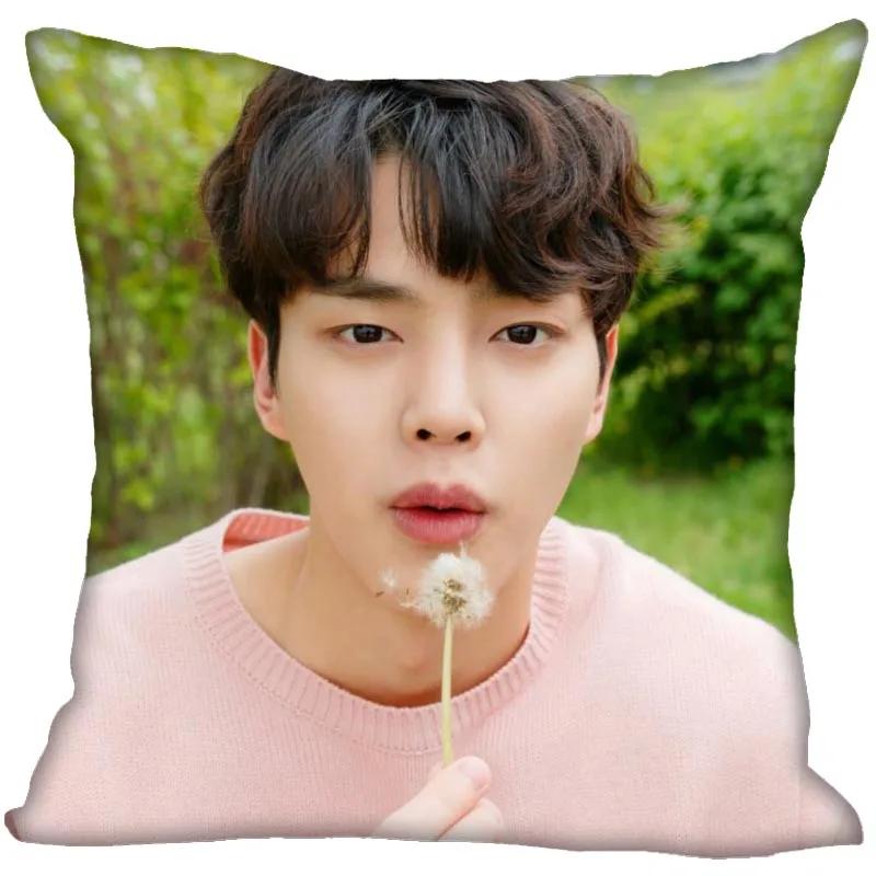 Song Kang Pillowcase Bedroom Home Decorative Gift Pillow Cover Square Zipper Pillow Cases Satin Soft Fabric 0209
