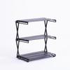 OLOEY Portable Folding Outdoor Storage Rack