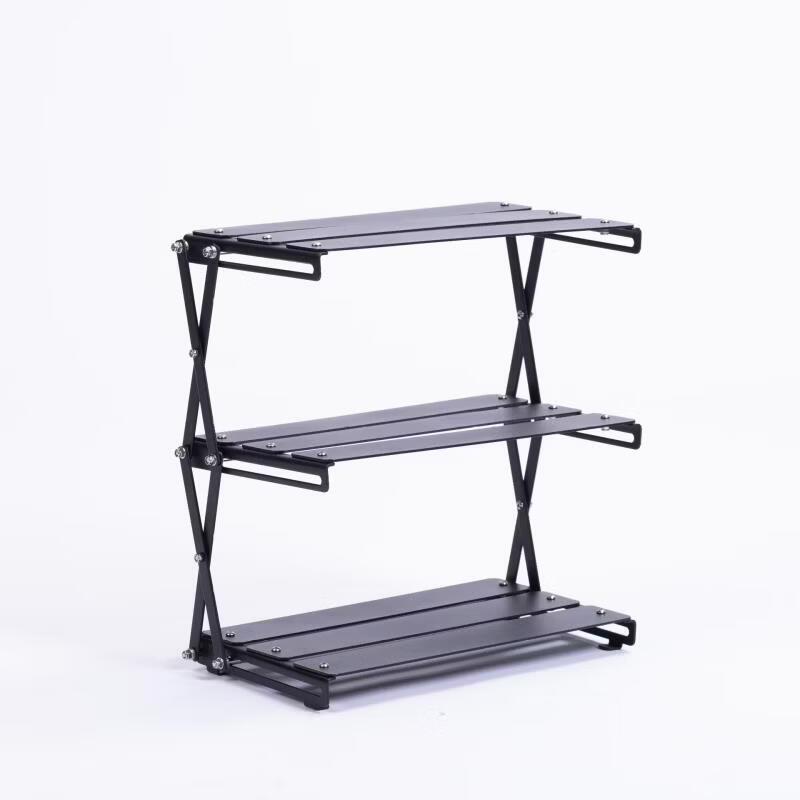 OLOEY Portable Folding Outdoor Storage Rack