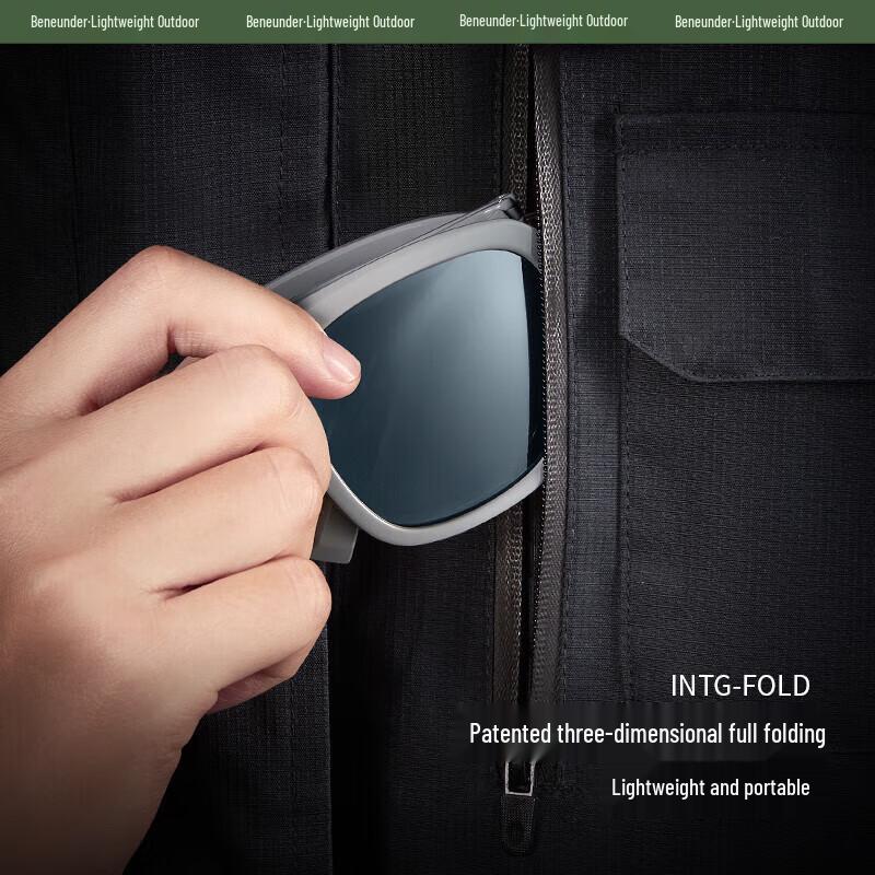 Bananaunder Folding Square UV Protection Sunglasses
