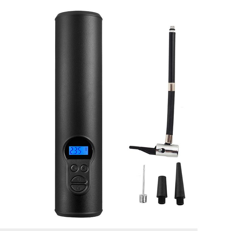 

Беспроводной интеллектуальный насос для накачивания, цветной светодиодный дисплей высокой четкости, интерфейс зарядки USB, аварийное освещение