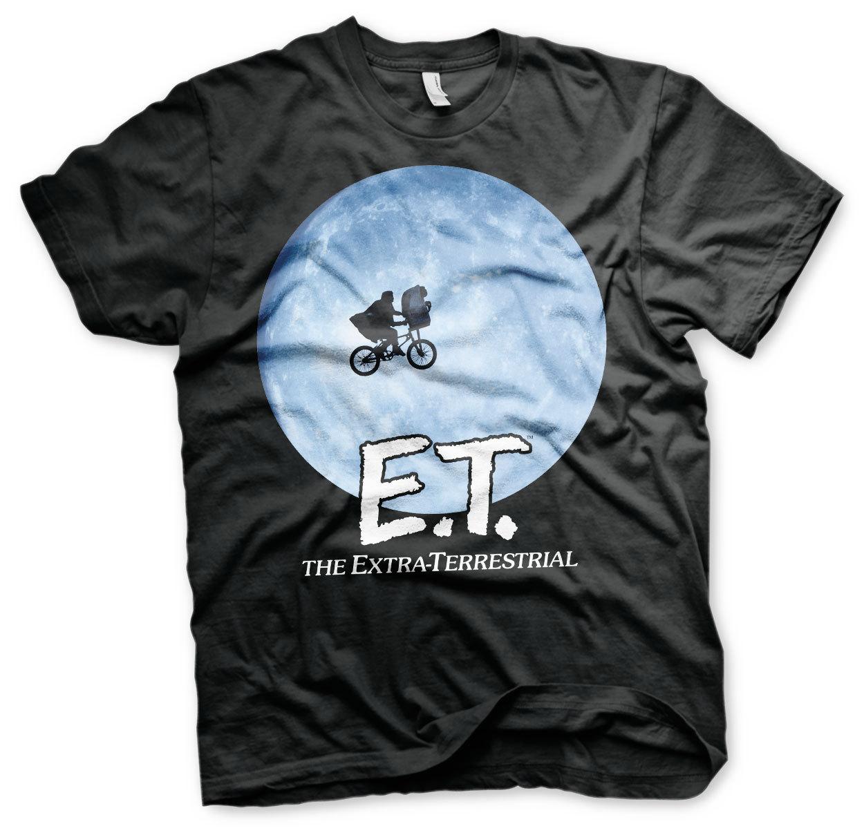 T-Shirt Pour Homme Officiellement Licencié E.T. Vélo Dans La Lune Tailles S-XXL L