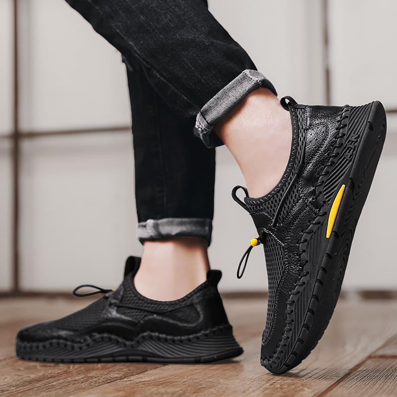 Модные мужские дышащие удобные кроссовки горячая распродажа мужская повседневная обувь — фото 3