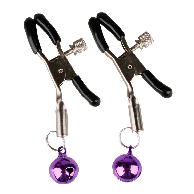 Women's Metal Nipple Clamps - Erotic Alternative Toys & SM Restraints