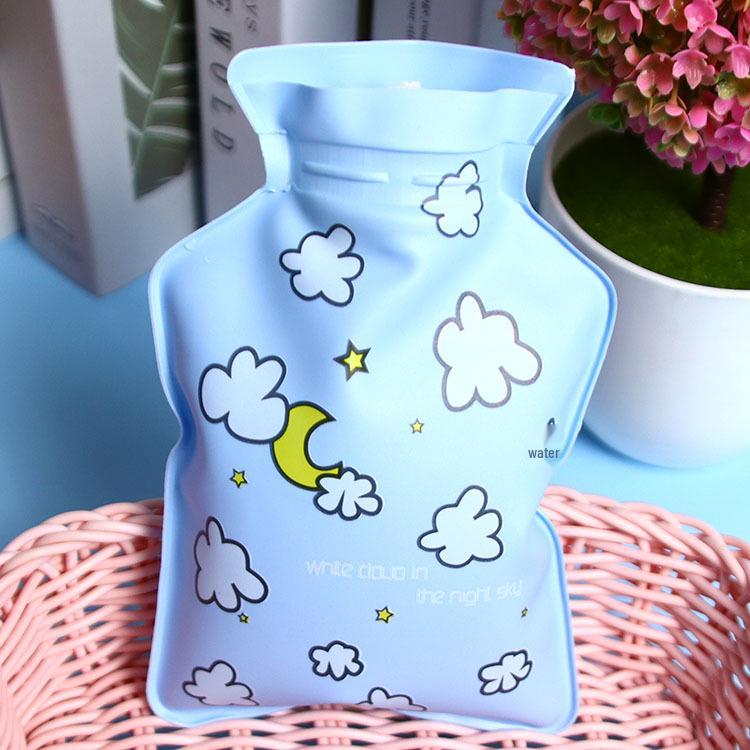 Compact Winter PVC Hot Water Bottle Hand Warmer – Cute and Portable