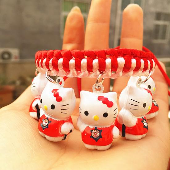 Cute Cartoon Figure Model Bell Dog Collar Adjustable Puppy Necklace Pet Supply