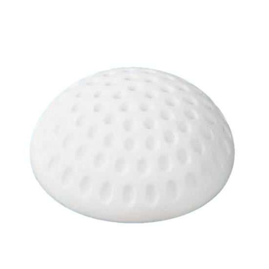 1 juego de amortiguadores de pared anticolisión para manija de puerta de refrigerador, tope de puerta con diseño de golf, protectores de parachoques de puerta para el hogar