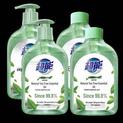 Chao Neng Tea Tree Oil Antibacterial Hand Wash 500ml (4-Pack)