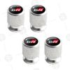 4pcs GR SPORT Logo Car Wheel Tire Valve Caps Air Stem Aluminum Accessories For Toyota Yaris Corolla RAV4 C-HR Camry Prado Voxy