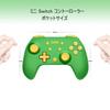 QRD Junior E5 Cute Mini Compatible with Green Gamepad, Pocket-Sized Controller, Switch/PC/Android/IOS,