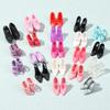 21 Styles Fashion Female High Heels Shoes Accessories Doll Shoes 1/6 Dolls Boot