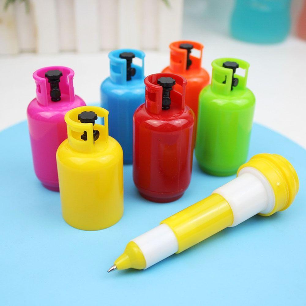 

6шт синие чернила синие чернила ручка бензобак форма ручка для письма многофункциональная ручка для подписи школа