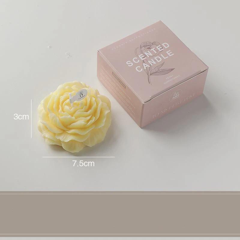 Peony-Shaped Scented Candles: Beautiful, Creative Floral Birthday and Holiday Gifts