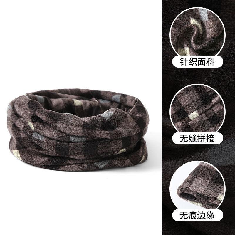 Scarf Women's Winter Men's Outdoor Warm Thickened Scarf Dual-purpose Hat Cycling Skiing Windproof Mask
