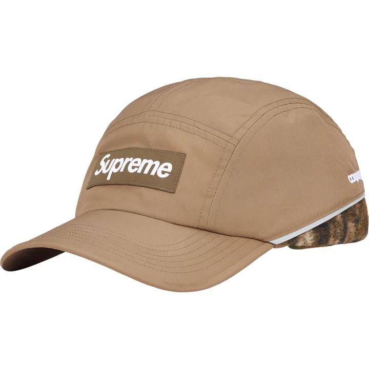 Supreme Polartec Lined Packable Earflap Camp Cap Khaki One-Size