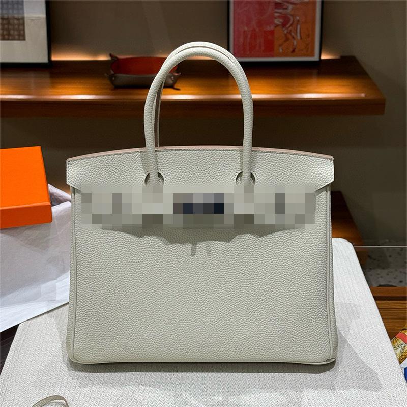 Leather Bag Classic 30 20 25 Platinum Bag Top Cowhide Premium Handbag Wedding Bag Women