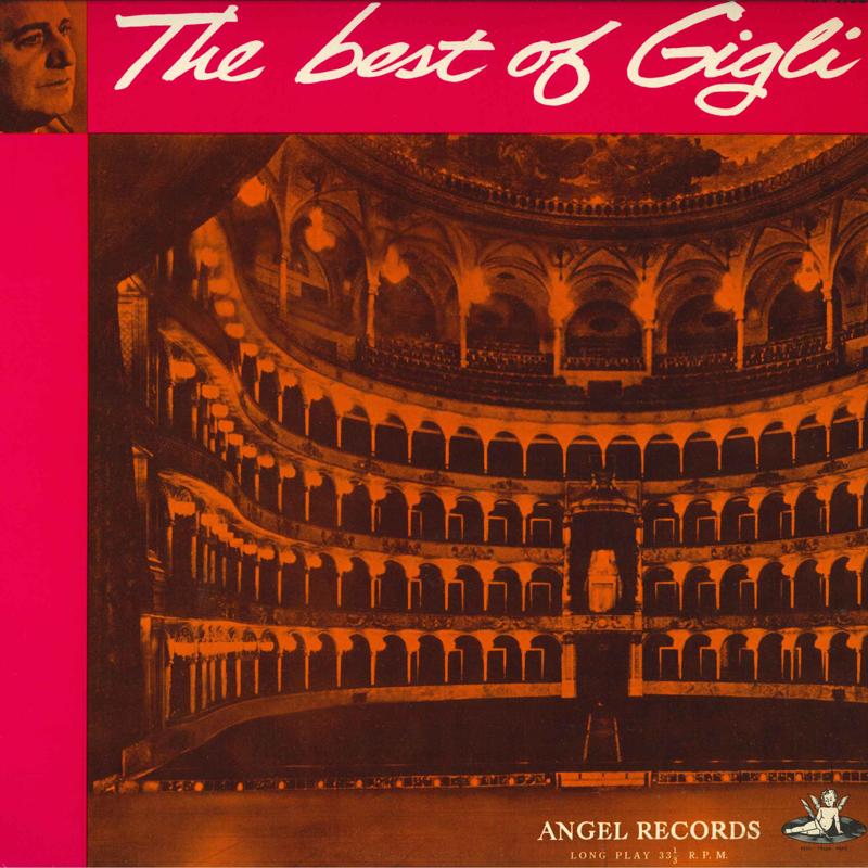 

LP Record BENIAMINO GIGLI - Best Of Gigli HA1185 ANGEL - Japan Classical Used