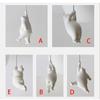 Modern Acrylic Spherical Cartoon Bear Resin Small Animal Bedroom Ceiling lamp Children's room Chandelier Corridor Ceiling Lamp