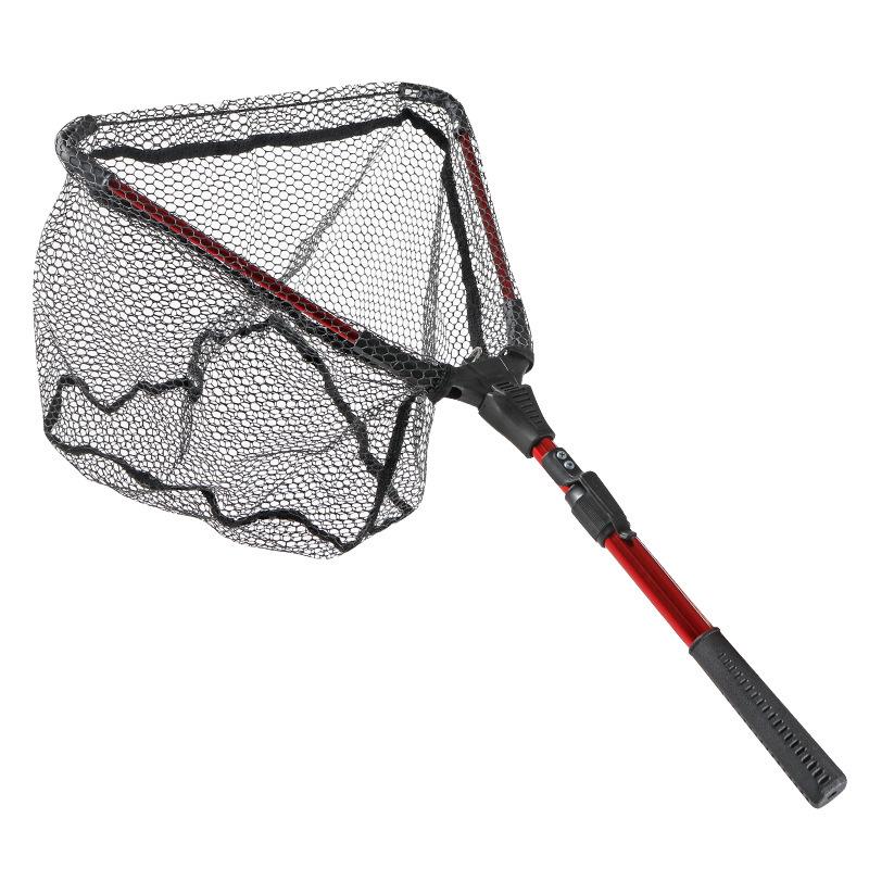 Portable Silicone Net Anti-Snagging Folding Landing Net for Sea Fishing