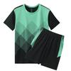 Letní neformální sportovní set s krátkým rukávem Dvoudílný oversized set kraťasů rychleschnoucí