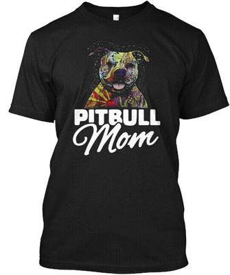 Pitbull Dog Pit Bull Mom Unisex T-Shirt