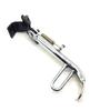 Chrome-plated Side Stand for Suzuki Address V100 CE11A, CE13A, and AG100 Scooters. Universal Fit. Custom Motorcycle Parts.