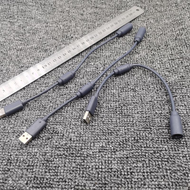 USB Breakaway Cable for Controller Dongle Adapter Converter Cable with Magnetic Rings Gaming Accessories