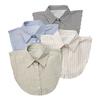 Mens Striped Formal Suit Fake Collar for Women Lapel Shirt Detachable Collar Sweater Suits Removable False Collar Neck Ties