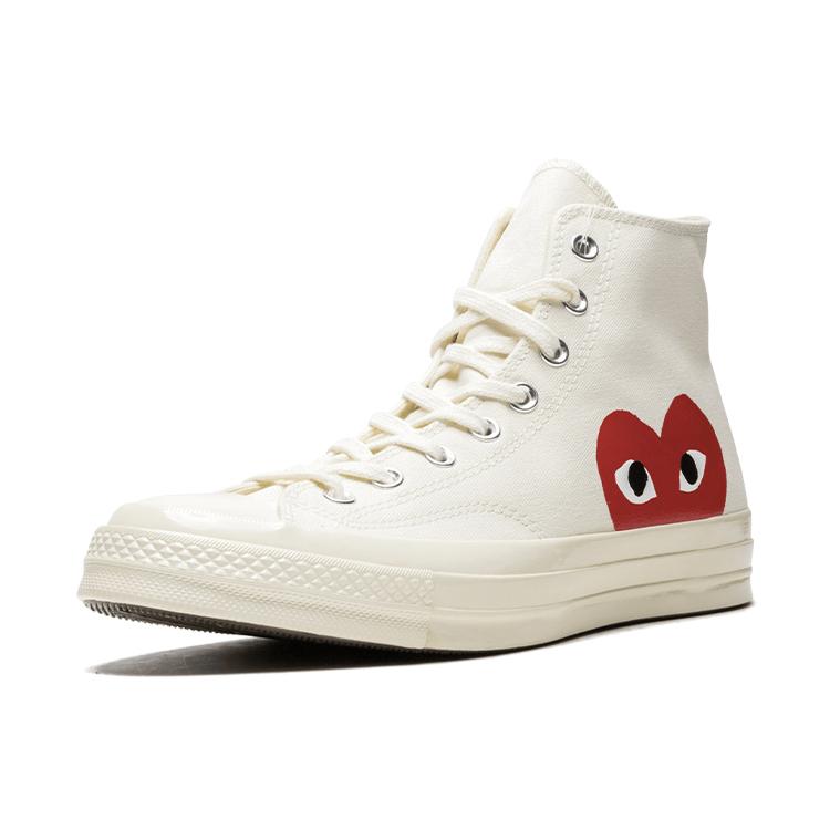 New Chuck 70 Comme Des Garçons Play X Converse High 'Milk' 150205C