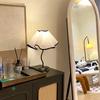 LED Table Lamp Nordic Petal  Fabric12W Tricolour Light US/EU For Living Room Home Bedroom Atmosphere Decoration LED Night Light