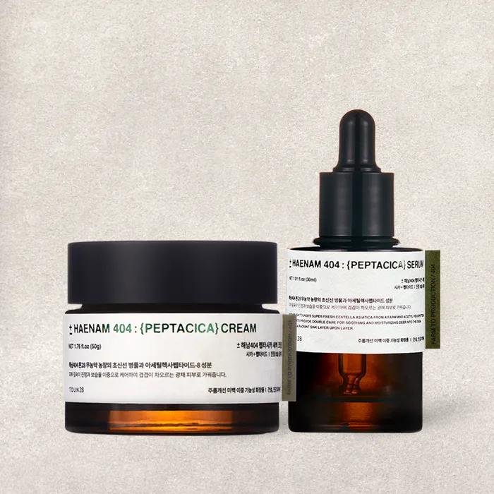 Haenam 404 Peptacica Serum 30ml + Dawn Cream 50g