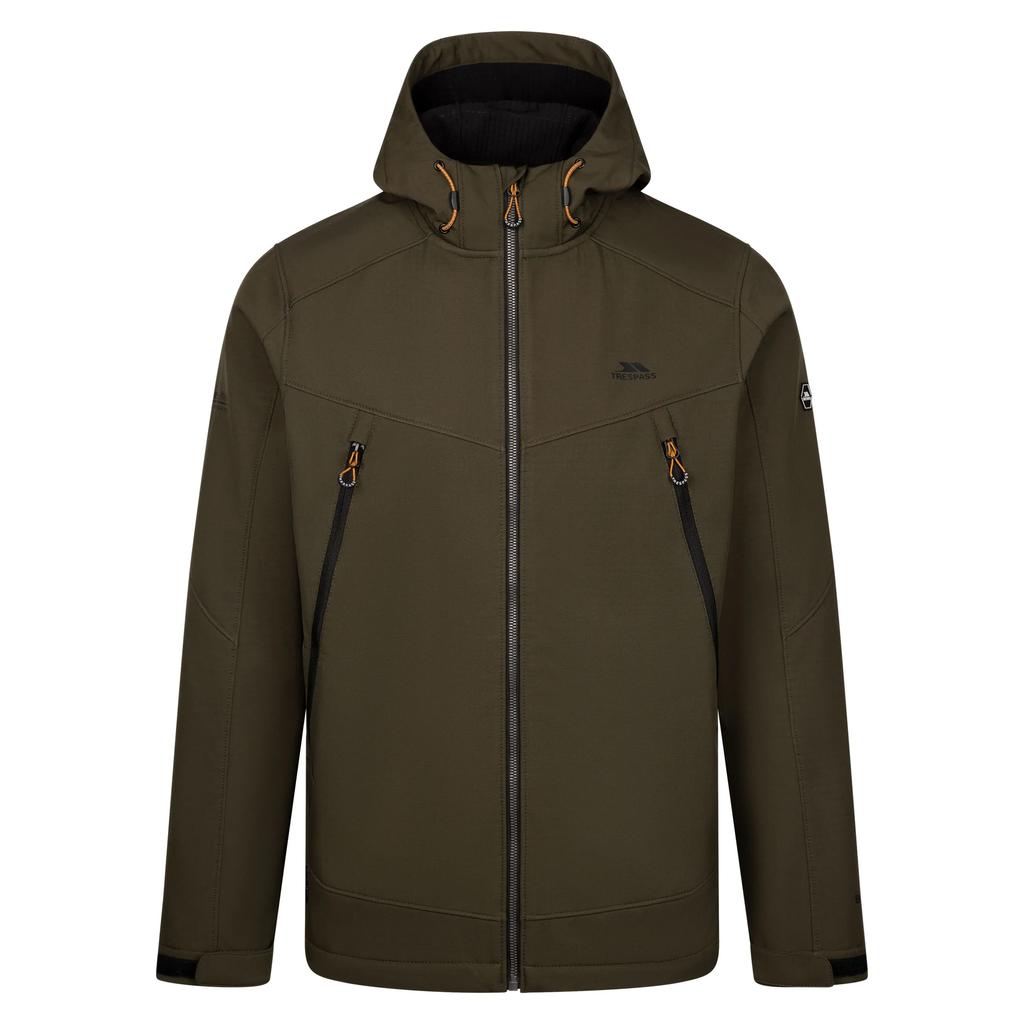 TRESPASS Mens Hubbard Soft Shell Jacket