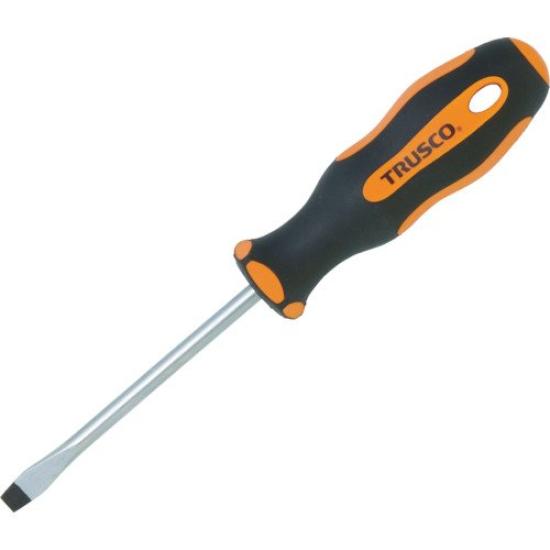 TRUSCO Standard Screwdriver X X 5 of (with Magnet) (-6.5 150mm) TD-6.5-150 [Case 5]