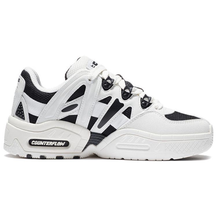 Li Ning CF Yu 2.0 Thick Sole Height Increasing Cushioning Rebound Versatile Bread Shoes Low Top Sports Casual Shoes Women Sneaker AGCS070-1