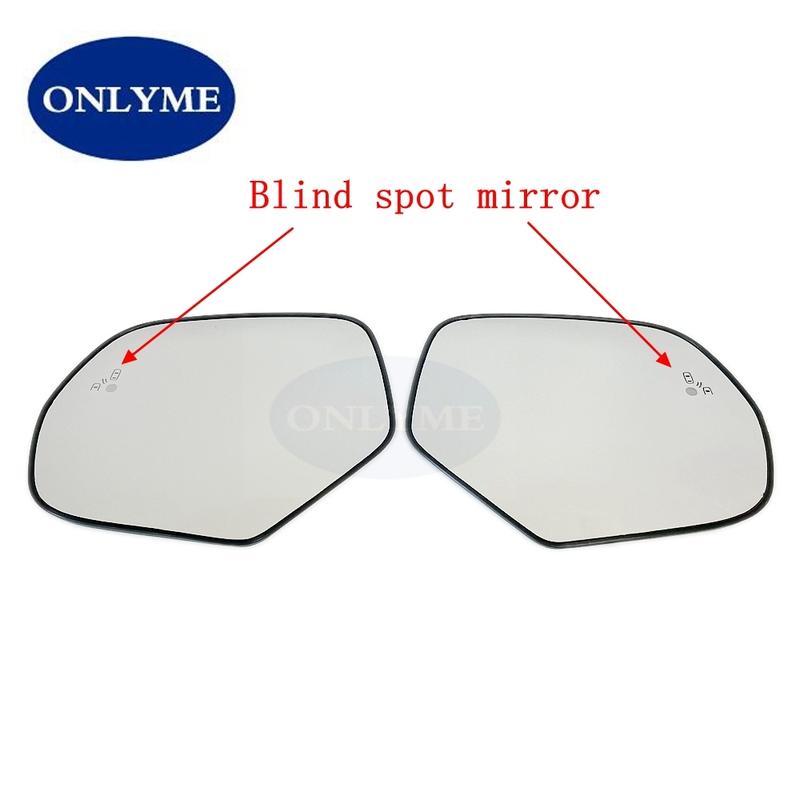 Car Pickup Heated Convex Mirror Glass With Blind Spot For Mitsubishi L200 Triton MR Pick Up