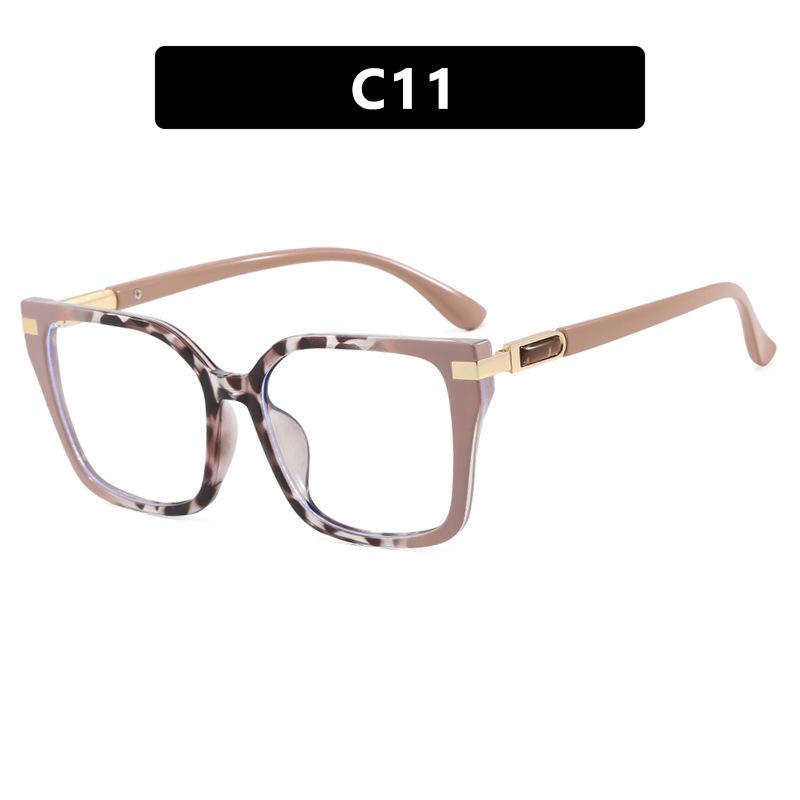 Square simple sunglasses color matching new retro European and American street shooting high-end sunglasses sunglasses personality