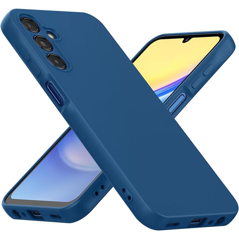 Θήκη υγρής σιλικόνης για Samsung Galaxy A15 4G A 15 A15 5G, θήκη υγρής σιλικόνης, παγκόσμια έκδοση, προστατευτική θήκη πλήρους σώματος, σιλικόνης