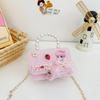 Girl Cinderella Belle Crossbody Shoulder Bag Cute Pearl Accessory Purse