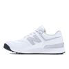 Golf Shoes UGS574v3 Spikeless Cm 2E [New Balance] Men's Women's S3(WHITE/SILVER) 27.5